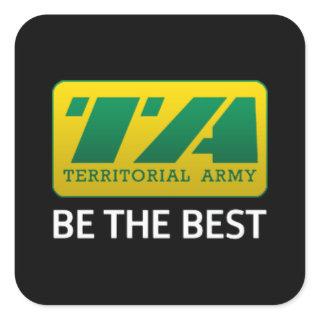 6 x Territorial Army Stickers