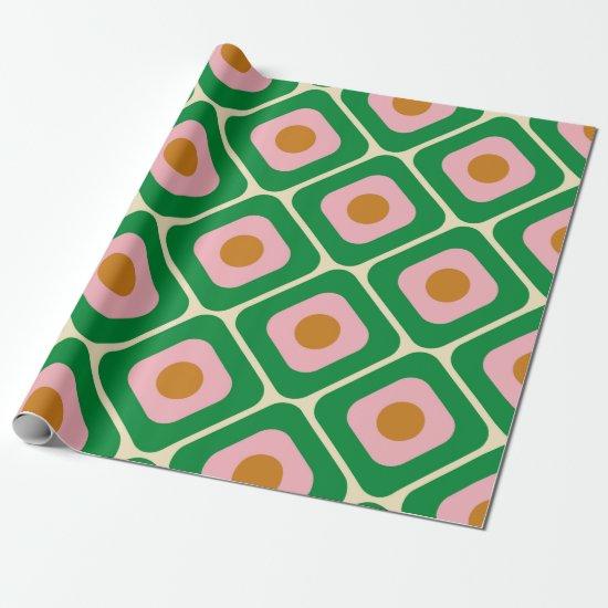 70's Retro Seamless Pattern. 60s and 70s Esthetic