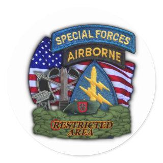 7th Special Forces Green Berets veterans Sticker