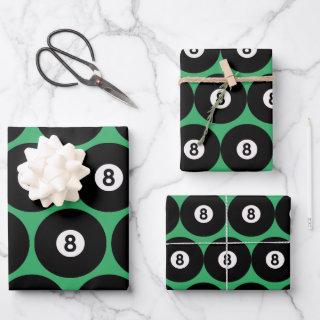 8-Ball Billiards Design  Sheets