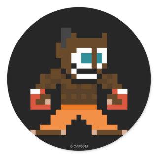 8-Bit Deejay Classic Round Sticker