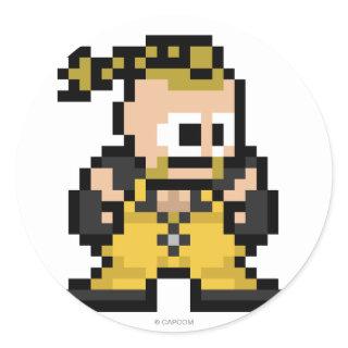 8-Bit Rufus Classic Round Sticker