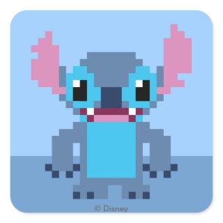 8-Bit Stitch Square Sticker