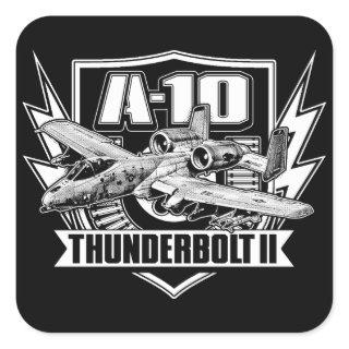 A-10 Thunderbolt II Classic Round Sticker Sticker