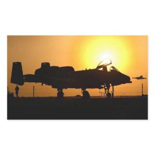 A-10 Thunderbolt II Rectangular Sticker