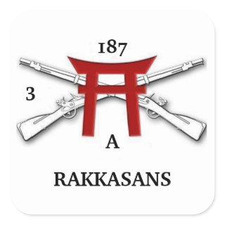 A 3/187th Infantry RAKKASANS Stickers