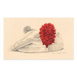 A Black Watch Red hackle 2004 Rectangular Sticker