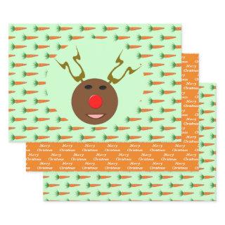 A Carrot for Christmas Reindeer Custom  Sheets