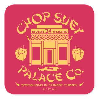 A Christmas Story | Chop Suey Palace Co. Square Sticker