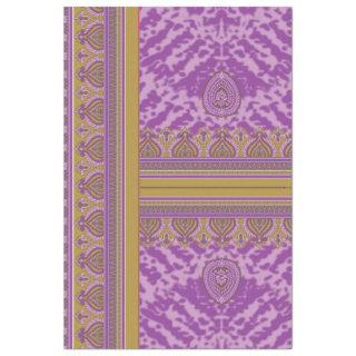 a cross stitch pattern with a purple and yellow b tissue paper
