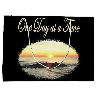 A DAY AT A TIME SUNRISE PHOTO LARGE GIFT BAG