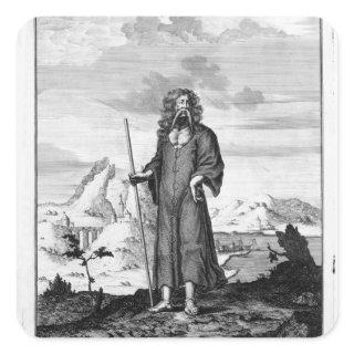 A Druid Square Sticker