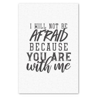 A Faith-Based Reminder: Trust in the Lord Tissue Paper