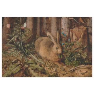 A Hare in the Forest (by Hans Hoffmann) Tissue Paper