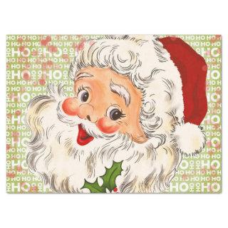 A Holly, Jolly Apple-Cheeked Santa Claus, Part 2 Tissue Paper