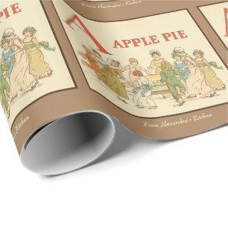 A Is For Apple Pie Vintage Restored Baking Gift