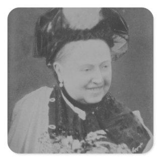 A Jubilee Portrait of Queen Victoria (1819-1901) L Square Sticker