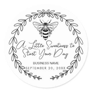 A Little Sweetness to Start Your Day | Breakfast  Classic Round Sticker