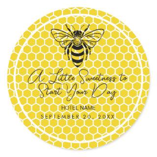 A Little Sweetness to Start Your Day | Breakfast  Classic Round Sticker