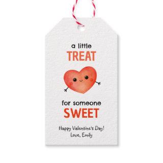 A little treat for someone sweet Valentine's day Gift Tags