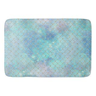 A Mermaid Galaxy Series Design 2  Bath Mat