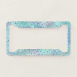 A Mermaid Galaxy Series Design 2   License Plate Frame