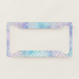 A Mermaid Galaxy Series Design 7   License Plate Frame