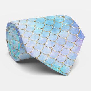 A Mermaid Galaxy Series Design 7  Neck Tie