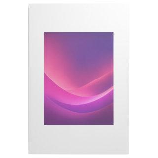 A minimal abstract puple gradient wall paper gallery wrap