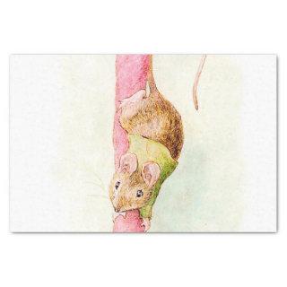 “A Mouse Ran Down the Bell Rope” by Beatrix Potter Tissue Paper