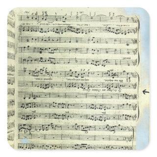 A page from one of the only two copies square sticker