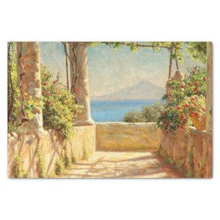 A pergola on Capri, Emil Wennerwald  Tissue Paper
