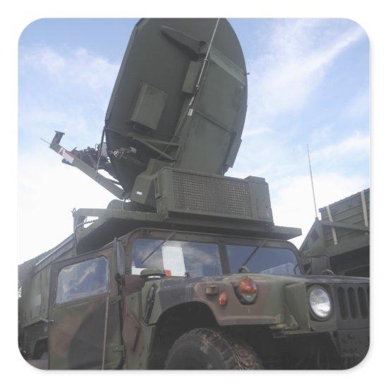 A Phoenix Tactical Satellite Terminal Square Sticker