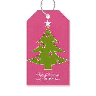 A Pink Christmas Gift Tags