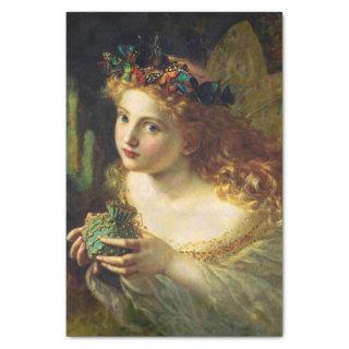 A Portrait of a Fairy by Sophie Anderson Tissue Paper