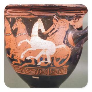 A red-figure bell krater square sticker