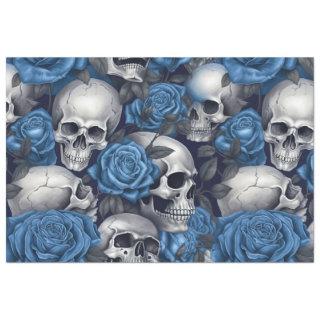 A Skull and Roses Series Design 12 Tissue Paper