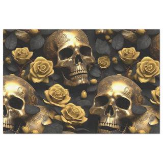 A Skull and Roses Series Design 8 Tissue Paper