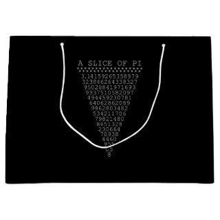 A Slice of Pi Triangle Large Gift Bag