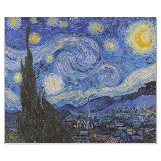 A Starry Night: Saint Remy by Vincent Van Gogh