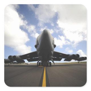 A US Air Force maintenance crew Square Sticker