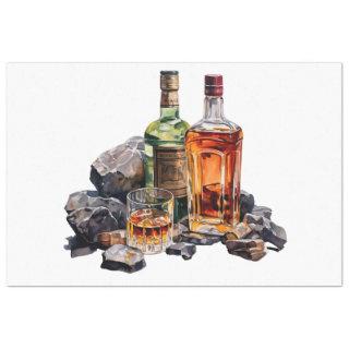 A Vintage Whiskey Design Series 3 Tissue Paper