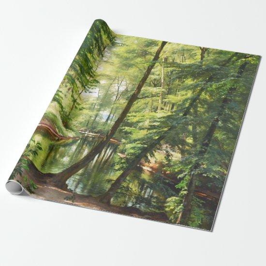 Aagaard Forest Stream Landscape Painting