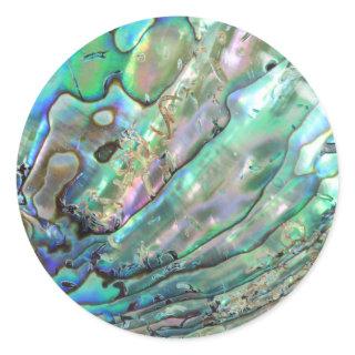 Abalone Classic Round Sticker