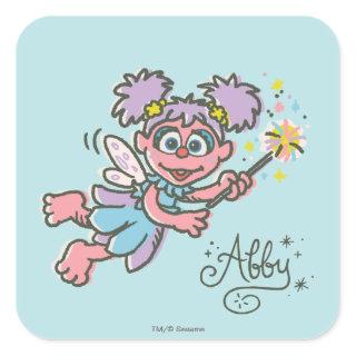 Abby Cadabby Flying Square Sticker
