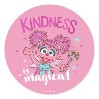 Abby Cadabby - Kindness is Magical Classic Round Sticker
