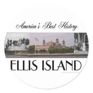 ABH Ellis Island Classic Round Sticker
