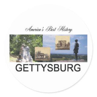 ABH Gettysburg Classic Round Sticker