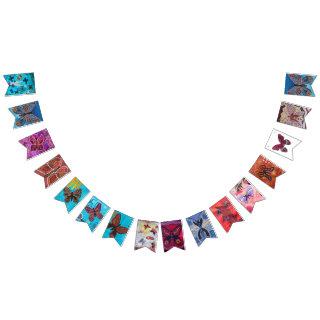 Aboriginal Butterfly Party Bunting Banner