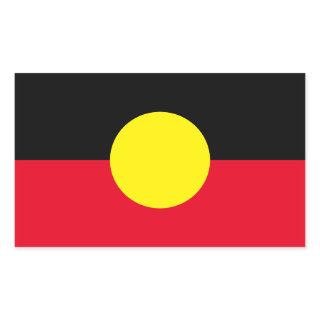Aboriginal flag sticker